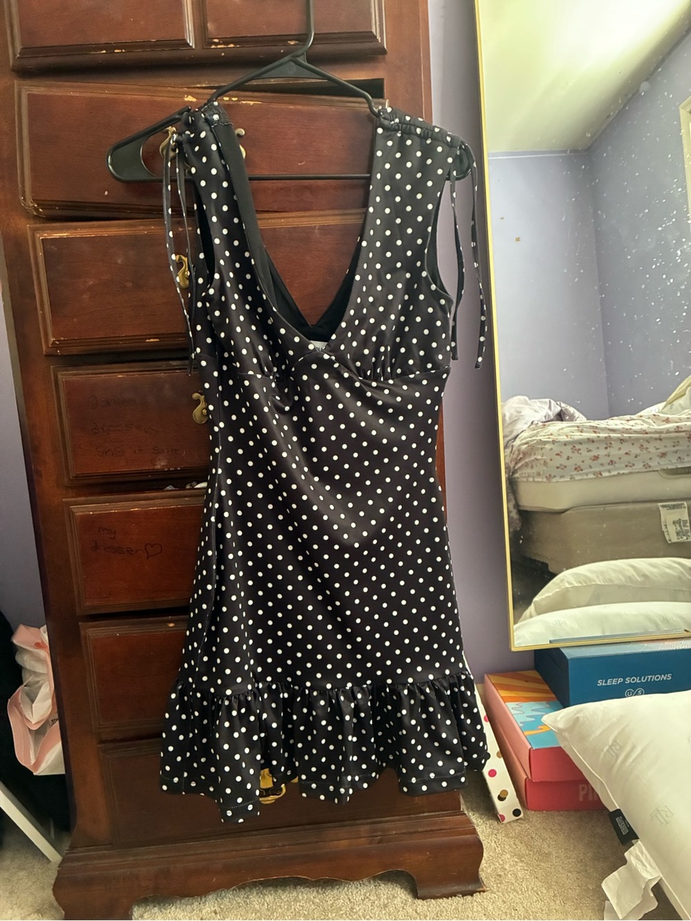 Peppermayo polka dot dress!